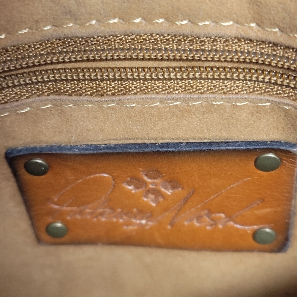 Patricia Nash Brown Leather Wallet Clutch. - Picture 14 of 14